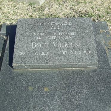 VILJOEN Boet 1903-1985
