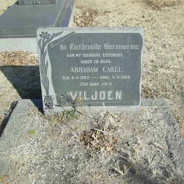 VILJOEN Abraham Carel 1883-1960