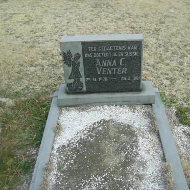 VENTER Anna C. 1978-1981