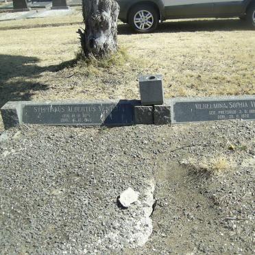 VENTER Stephanus Albertus 1875-1965 &amp; Wilhelmina Sophia PRETORIUS 1883-1972