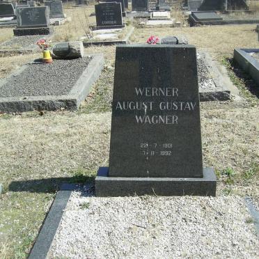 WAGNER Werner August Gustav 1901-1992