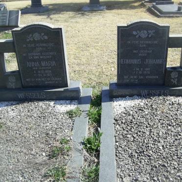 WESSELS Hermanus Johannes 1910-1976 &amp; Anna Maria CLAASSEN 1909-1971
