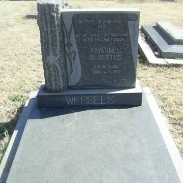 WESSELS Johannes Albertus 1914-1972