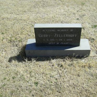 ZELLERHOFF Gerry 1916-1989