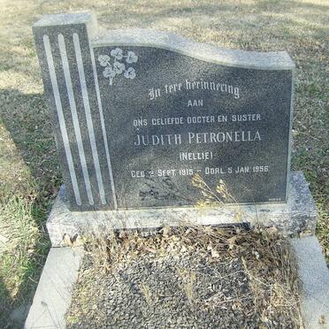 ? Judith Petronella 1915-1956