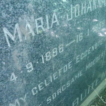 BUITENDAG Johannes Petrus 1891-1975 &amp; Maria Johanna 1896-1959