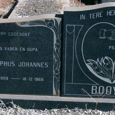 BOOYSE Josephus Johannes 1909-1968