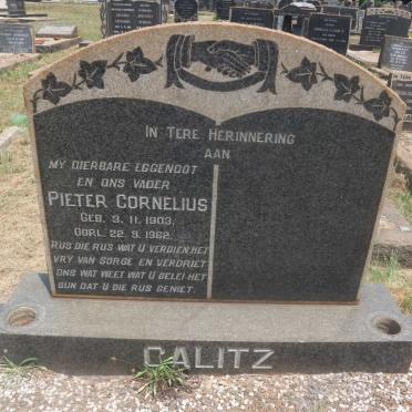 CALITZ Pieter Cornelius 1903-1962