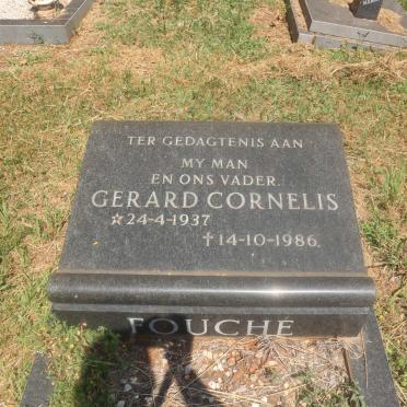 FOUCHE Gerard Cornelis 1937-1986