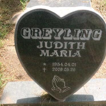 GREYLING Judith Maria 1954-2009