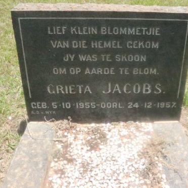 JACOBS Grieta 1955-1957