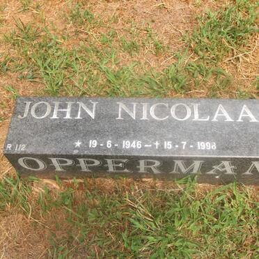 OPPERMAN John Nicolaas 1946-1998