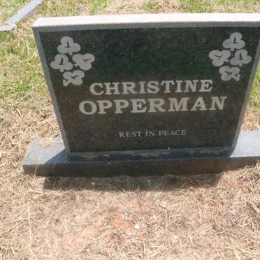 OPPERMAN Christine