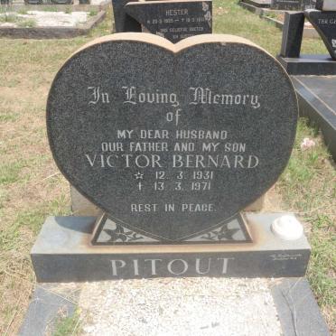 PITOUT Victor Bernard 1931-1971