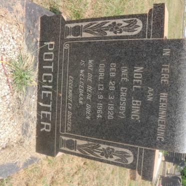 POTGIETER Noel nee CROSBY 1920-1964