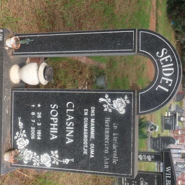 SEIDEL Clasina Sophia 1914-2006