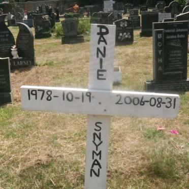 SNYMAN Danie 1978-2006