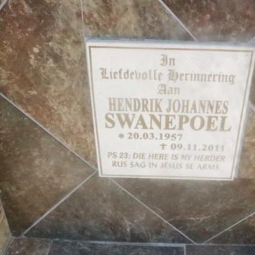 SWANEPOEL Hendrik Johannes 1957-2011
