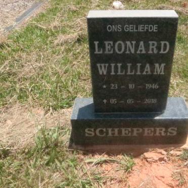 SCHEPERS Leonard William 1946-2018