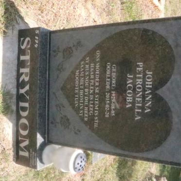 STRYDOM Johanna Petronella Jacoba 1929-2015