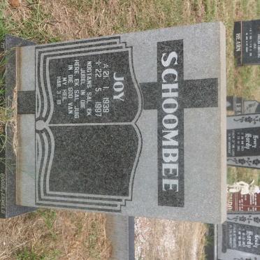 SCHOOMBEE Joy 1939-1997
