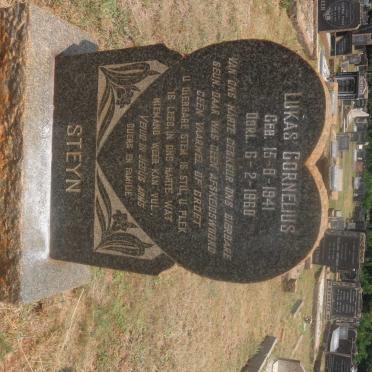 STEYN Lukas Cornelius 1941-1960