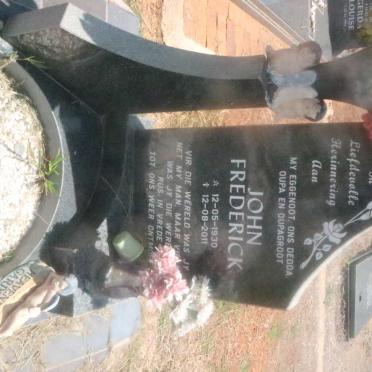 ? John Frederick 1930-2011