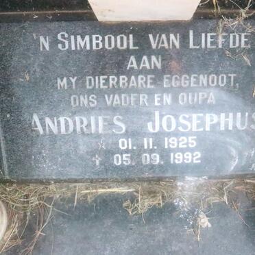 ? Andries Josephus 1925-1992