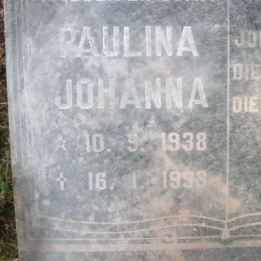 ? Paulina Johanna 1938-1993