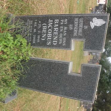 ? Barend Jacobus 1941-2008