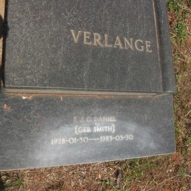 ? S.J.C. Daniel nee SMITH 1928-1983