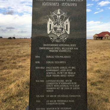 CLAASSEN Gert Marthinus 1872-1951