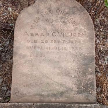 VILJOEN Abraham C. 1874-1922