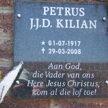KILIAN Petrus J.J.D. 1917-2008