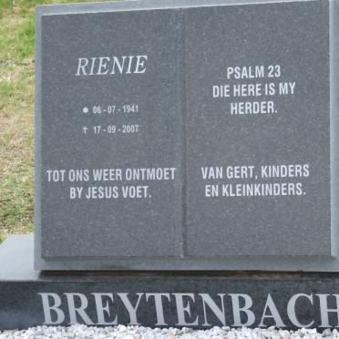 BREYTENBACH Rienie 1941-2007