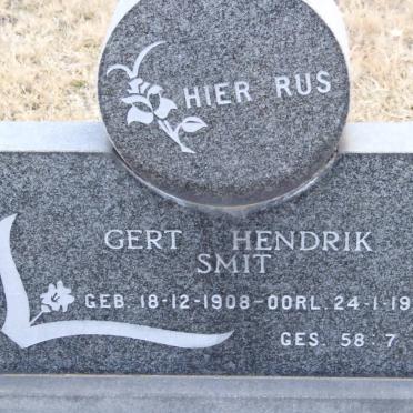 SMIT Gert Hendrik 1908-1928