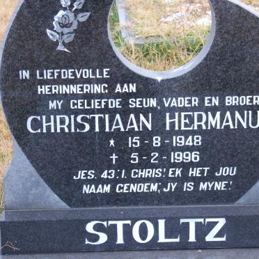STOLTZ Christiaan Hermanus 1948-1996