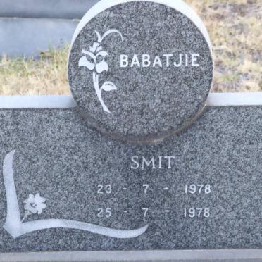 SMIT Babatjie 1978-1978