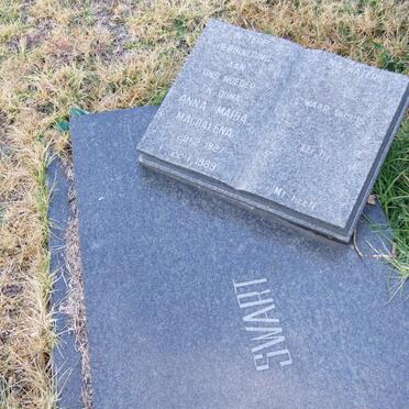 SWART  Anna Maria Magdalena 1927-1989