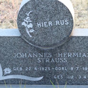 STRAUSS Johannes Hermias 1925-1934