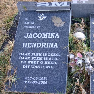 SMIT Jacomina Hendrina 1951-2006