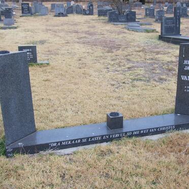 WYK Hendrik Jacobus, van 1926-2000