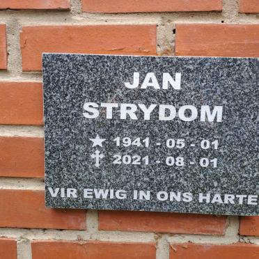 STRYDOM Jan 1941-2021