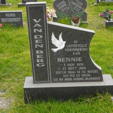 BERG Bennie, van den 1959-2001