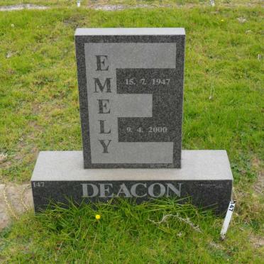 DEACON Emely 1947-2000