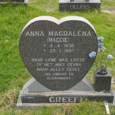GREEFF Anna Magdalena 1930-1997
