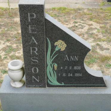 PEARSON Ann 1936-1994