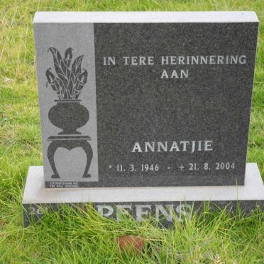 PEENS Annatjie 1946-2004
