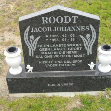 ROODT Jacob Johannes 1925-1998