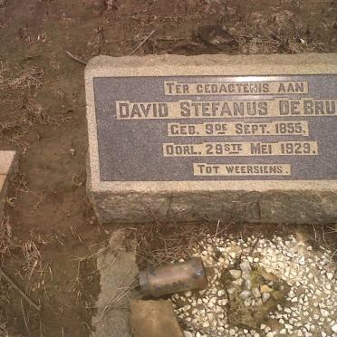BRUIN David Stefanus, de 1855-1929